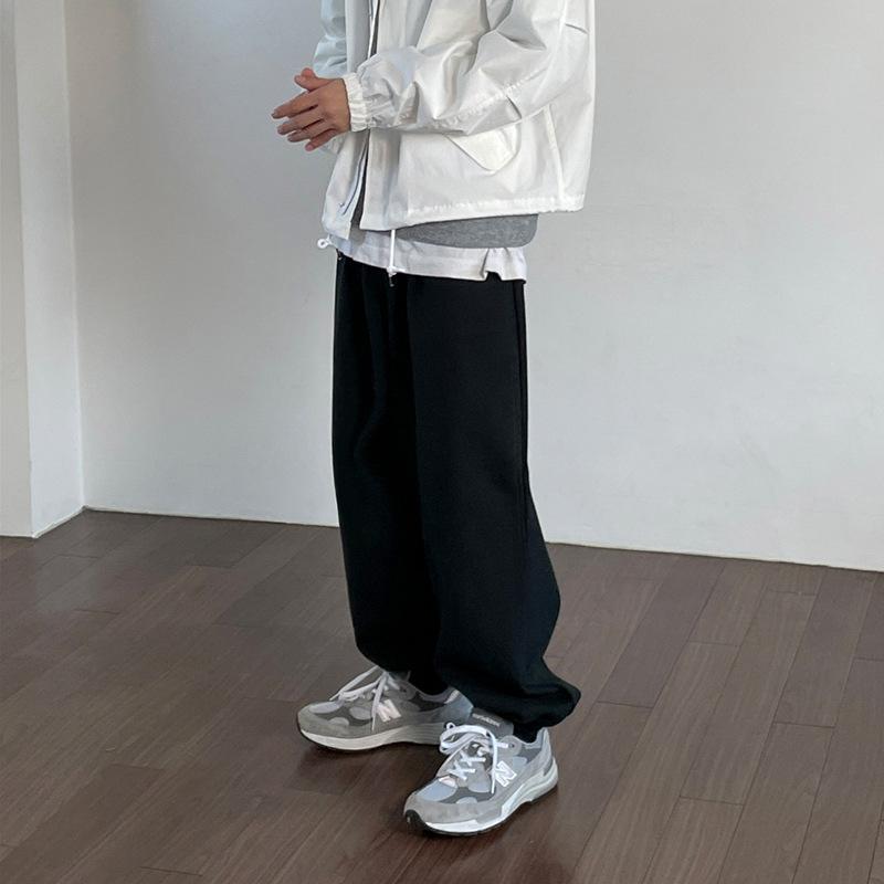 パンツ メンズ ジョガーパンツ スウェットパンツ カジュアルパンツ 男性用 ゆったり リラックスフィット 綿 コットン ストレッチ ウエストゴム 部屋着 ルームウェア ストリート スポーツ 普段使い 春秋冬 韓国｜おうち健康生活