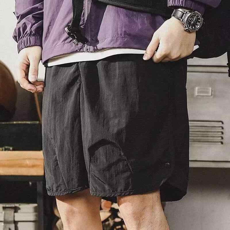 カーゴパンツ メンズ 速乾性 吸汗速乾 ショートパンツ ハーフパンツ 薄手 ゆったり ルーズフィット ワイドシルエット カジュアル スポーツ アウトドア 普段使い ビッグサイズ 大きいサイズ 5分丈 ポリエステル 夏 春夏
