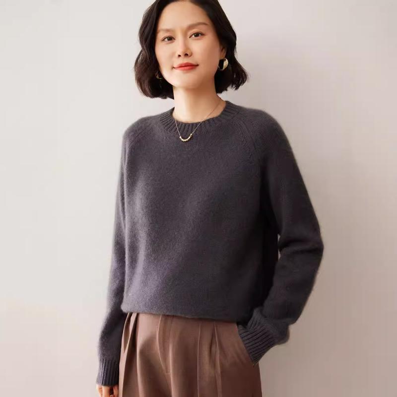 セーター レディース 混 厚手 肉厚 ゆったり オーバーサイズ プルオーバー クルーネック 長袖 トップス 秋冬 無地 カジュアル 普段使い 通勤 オフィス 13,333円