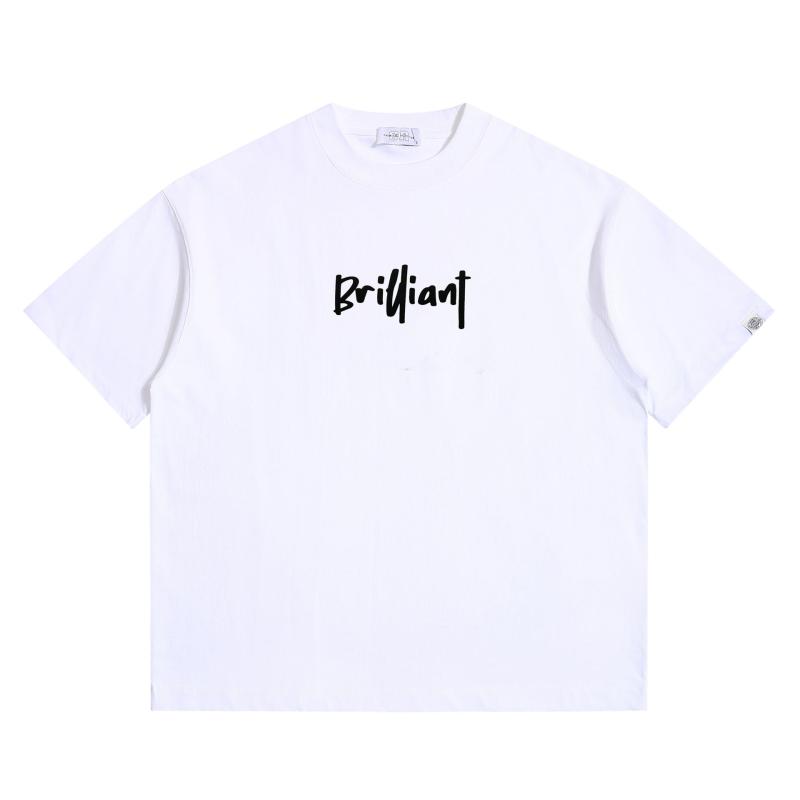 Tシャツ メンズ 春夏 韓国 トレンド クリーンフィット 発泡ロゴプリント 半袖 ゆったり ルーズシルエット 純綿 コットン 吸湿速乾 カジュアル 普段使い ブラック ホワイト コーヒー