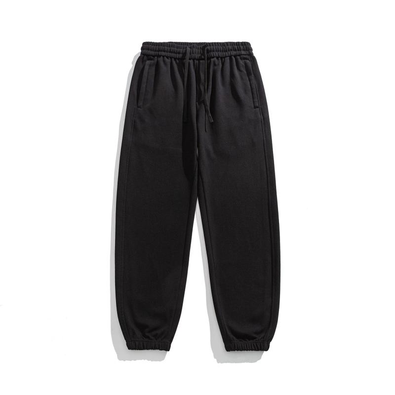 スウェットパンツ メンズ ストリート系 ヘビーウェイト 厚手 ベーシック 綿 コットン ニットジャージ 春秋 ゆったり ウォッシュ加工 微ストレッチ テーパード スポーツ カジュアル ジョガーパンツ 普段使い デイリー ルームウェア
