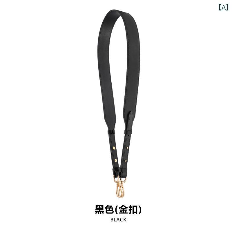 ショルダーストラップ レディース 牛革 幅広 立体花 スタッズ装飾 バッグ用 付け替え 肩紐 おしゃれ ファッション小物