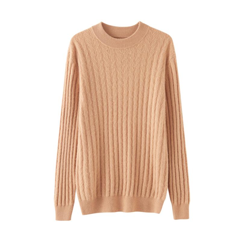ニット メンズ 男性用 秋冬 厚手 ジャガード 保温 プルオーバー クルーネック セーター トップス インナー 普段使い カジュアル ビジネス 快適 ソフト ブラック グレー アイボリー｜おうち健康生活