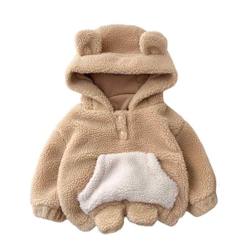 パーカー キッズ ベビー 男の子 女の子 裏起毛 厚手 キャラクター柄 配色 フード付き 防寒着 あたたかい 冬服 かわいい おしゃれ トップス 普段着 通園 通学 カジュアル