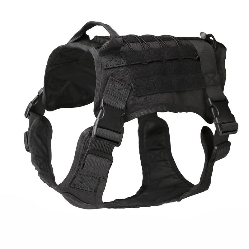 犬服 メンズ レディース タクティカル ベスト 防水 ミリタリー 迷彩 アウトドア レジャー 大型犬 ポリエステル カジュアル 黒 緑 カーキ