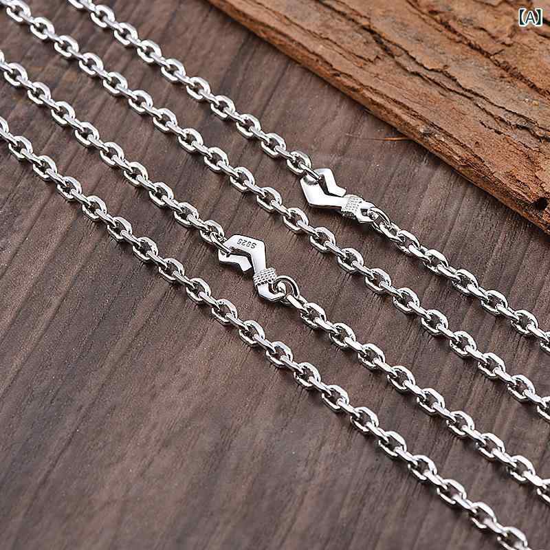 ネックレス メンズ シルバー 角チェーン 十字 多層 ペンダント クール ヒップホップ スタイリッシュ セーター コーデ 冬 ファッション アクセサリー 普段使い カジュアル レイヤード