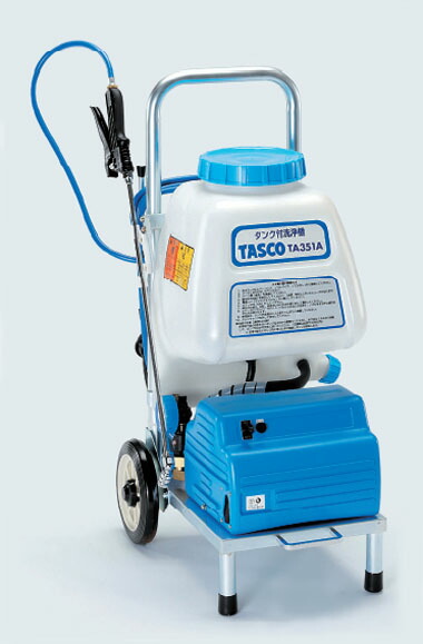TASCO 高圧洗浄機 TA351A 本体 楽天市場】TASCO(タスコ) タンク付洗浄機 TA351A : 工具のお店