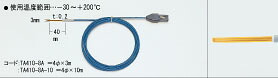 TASCO 貼り付型センサー コード3m -30~+200℃ TA410-8A|おうちまわり 店