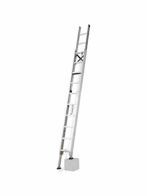 【アルインコ】伸縮脚付2連掛けはしご MDE-57D (代引っ張ること不可)