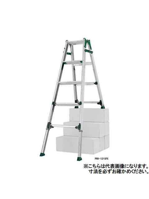 【アルインコ】伸縮脚付はしご兼用脚立 PRH-1821FX 高段差対応タイプ(代引き不可)|おうちまわり 店