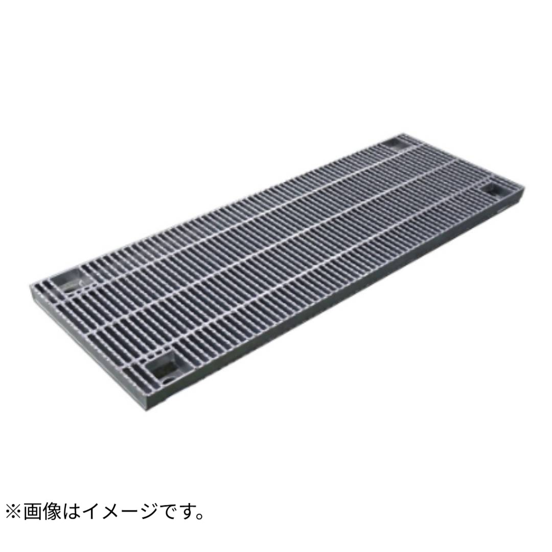【中部コーポレーション】騒々しい音押しとどめる用 雄捩子据えつける式所せまいスチールグレーチング溝蓋 本体のみ 当て嵌める掛け目：T-25VG1HBB 544-3A大きさ：995×400×44（粍）