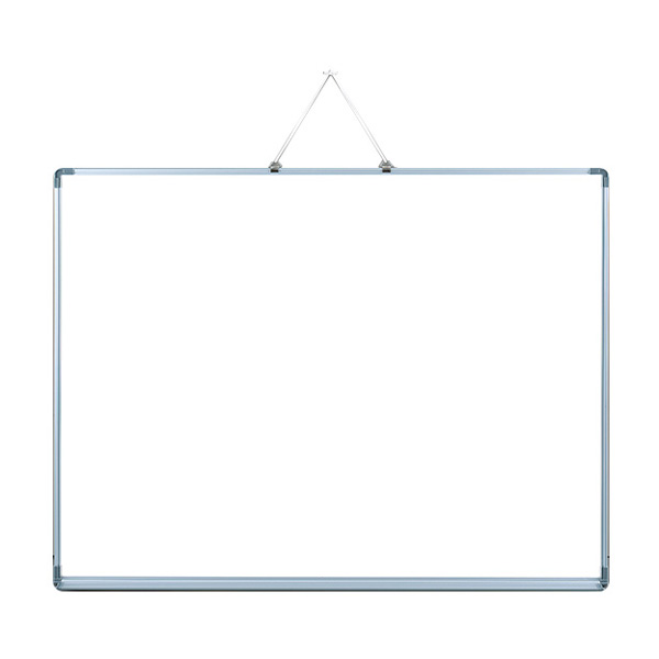 【光】アルミ枠ホワイトボード トレイ付 90×120cm AWB9012