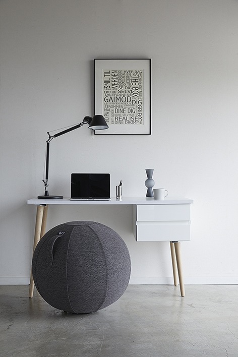 山崎実業 スポーツ器具 Yamazaki ポイント10倍 Vivora バランスボール 店 フィットネス トレーニング バランスボール バランスボール オシャレ シーティングボールルーノシェニール801チャコールグレー おうちまわり