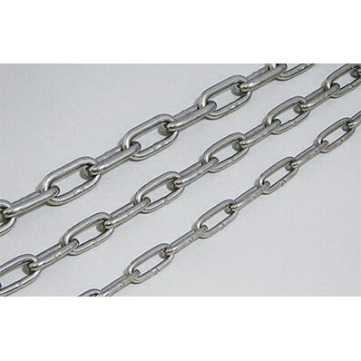 【即納】【店卸し資産あり】【一塁手】  ステンレス鋼チェーン店 3mm×30ｍ/4mm×30ｍ/5mm×30ｍ/6mm×30ｍ
