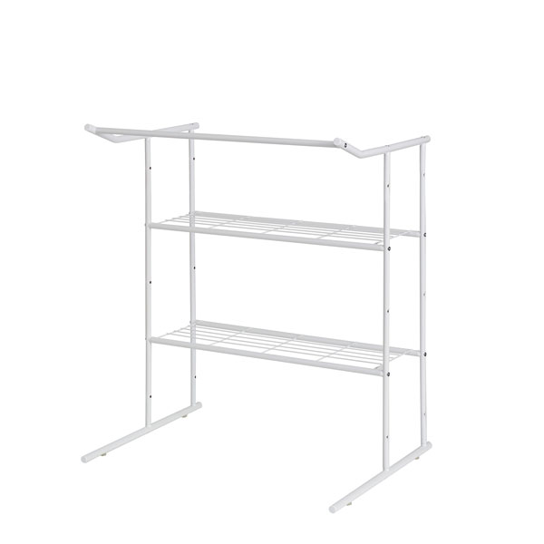T-ポイント5倍 店内商品ポイント5倍 5月30日限定 平安伸銅 白 【SALE／66%OFF】 押入れハンガーシェルフ OHW-30