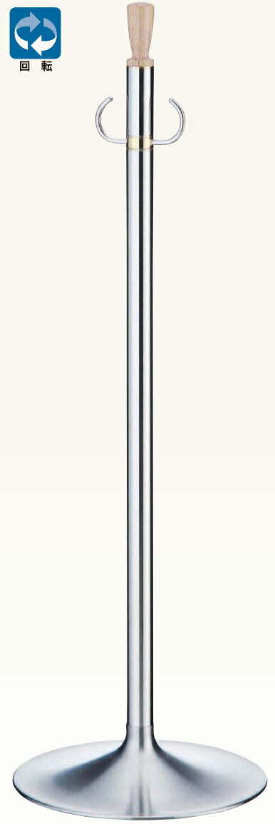 【貨物輸送無料 構成成分地方除く】シロクマ フロアパーティションポール FPP-1013 材木/鏡面（分量：1）