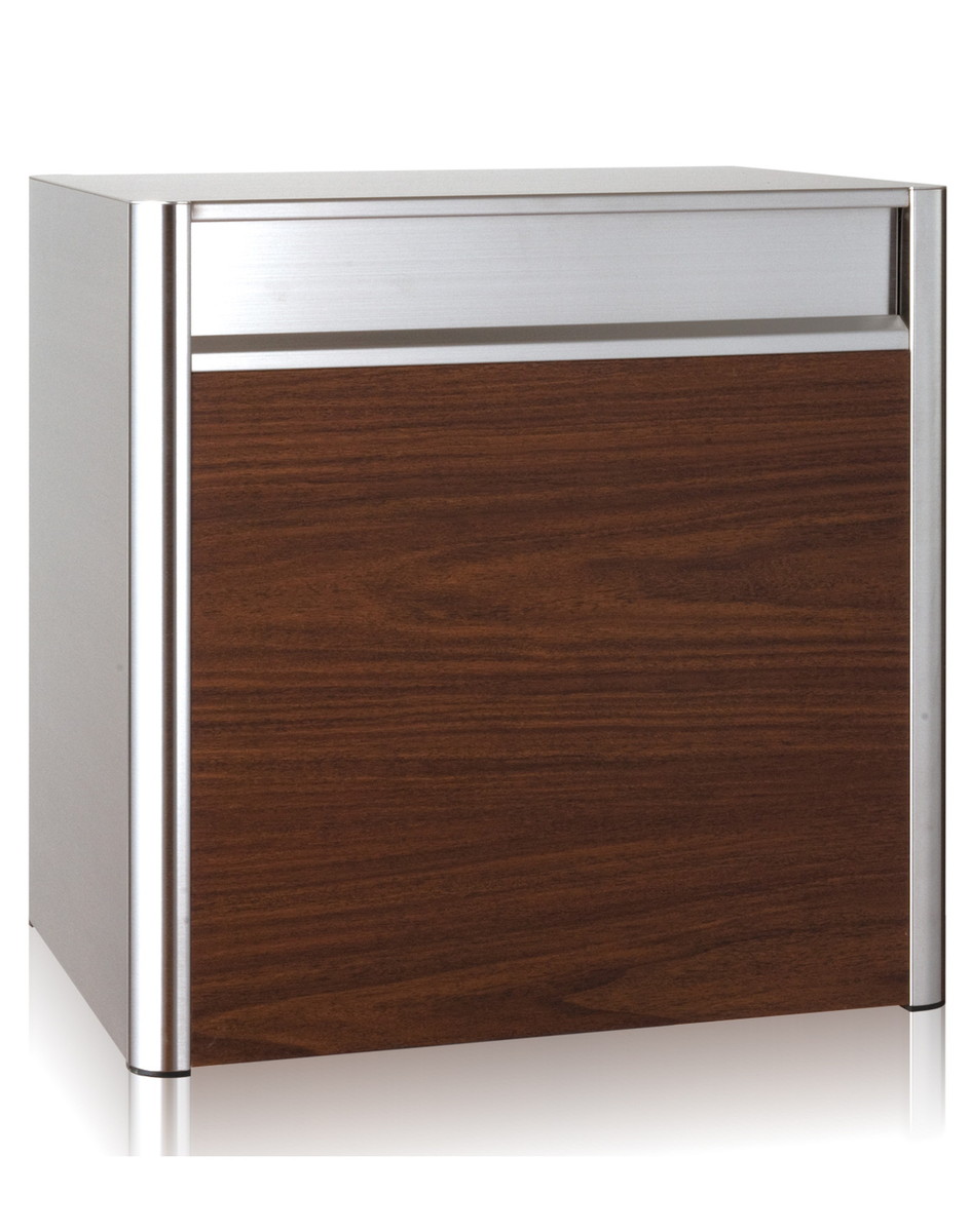 【コーワソニア】【送料無料 一部地域除く】Woody BOXタイプ P702ES ラッチ錠 ウォールナット 前入後出 [※代引不可]