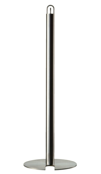 【帝金】 整列柱 移動式 LNPS-614 φ48.6×t1.5 H900mm ヘアーライン[※代引不可][個人宅送り不可]
