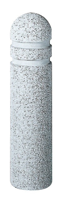 【帝金】【石柱ポール】 ストーンボラード(稲田擬石)固定式 TPN-407A φ200×H800mm(全長1100)80kg [※代引不可][個人宅送り不可]