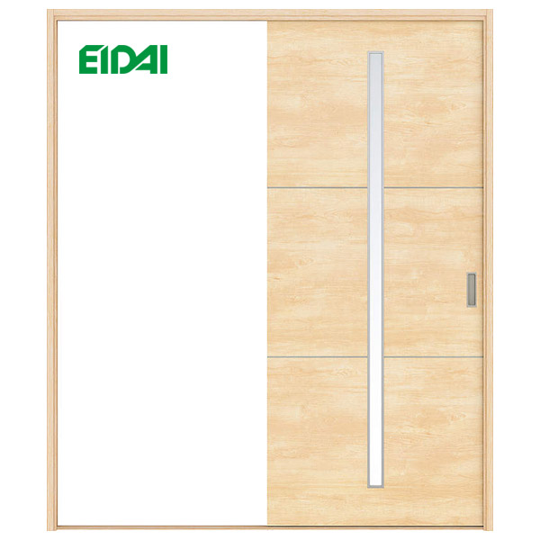 引き戸　2枚セット 楽天市場】永大産業 片引き戸セット 【デザイン1Z】固定枠/額縁調整枠