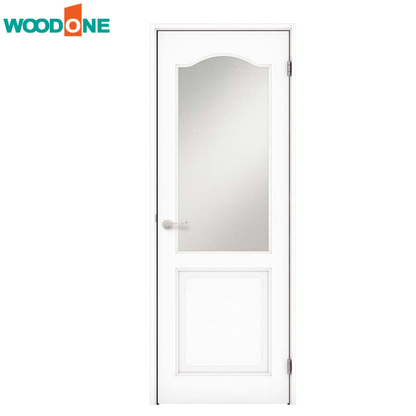 【法人様宛送料無料(※一部地域除く)】WOODONE(ウッドワン) ドレタス シングルドア(片開きドア)【デザインB-RY】 扉＋レバーハンドル＋枠のセット