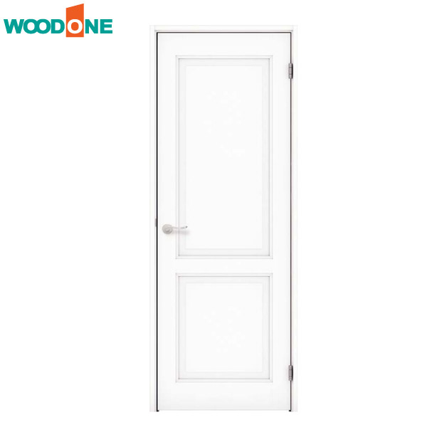 【法人様宛送料無料(※一部地域除く)】WOODONE(ウッドワン) ドレタス シングルドア(片開きドア)【デザインB-YB】扉+レバーハンドル+枠のセット|お家王国