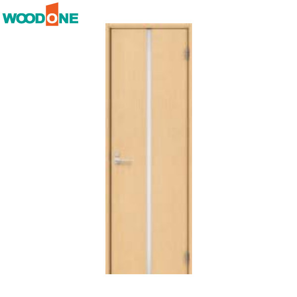 【法人様宛送料無料(※一部地域除く)】WOODONE(ウッドワン) ドレタス トイレドア【デザインB-XA】扉＋レバーハンドル＋枠のセット｜お家王国