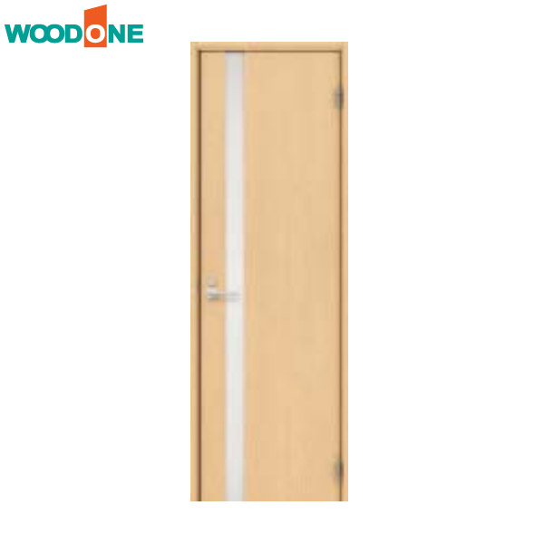 【法人様宛送料無料(※一部地域除く)】WOODONE(ウッドワン) ドレタス トイレドア【デザインB-XM】扉＋レバーハンドル＋枠のセット｜お家王国
