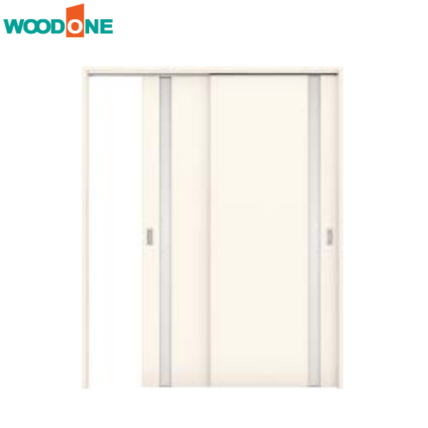 【法人様宛送料無料(※一部地域除く)】WOODONE(ウッドワン) ドレタス 引き違い戸(上吊りタイプ)【デザインB-XM】 扉＋引手＋枠のセット