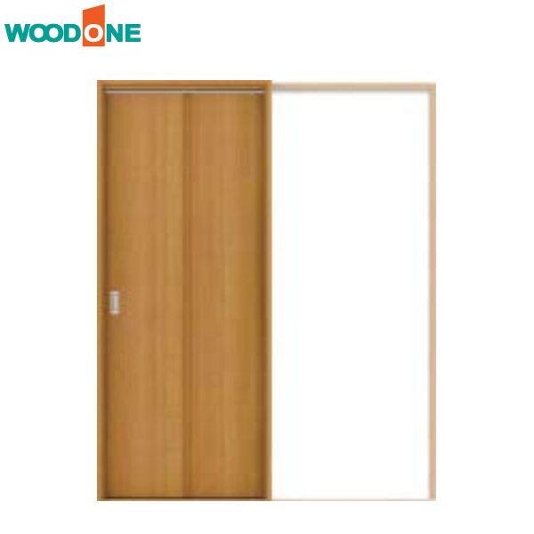 【法人様宛送料無料(※一部地域除く)】WOODONE(ウッドワン) ドレタス 片引き戸(レールタイプ)【デザインB-XH】 扉＋引手＋枠＋敷居のセット 49,620円