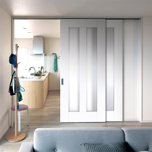 楽天市場 法人様宛は送料無料 一部地域を除くパナソニック ベリティス 上吊り引戸セット枠納まり 1 5間2枚連動片引き U9 デザインlc型固定枠仕様xmje1lcdnu9 R L 71 Panasonic Veritis 建具 内装ドア 吊り戸 お家王国