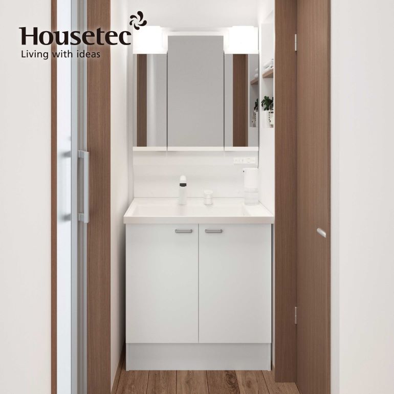 楽天市場】ハウステック 洗面化粧台 HVシリーズ 間口：75cm※止水栓