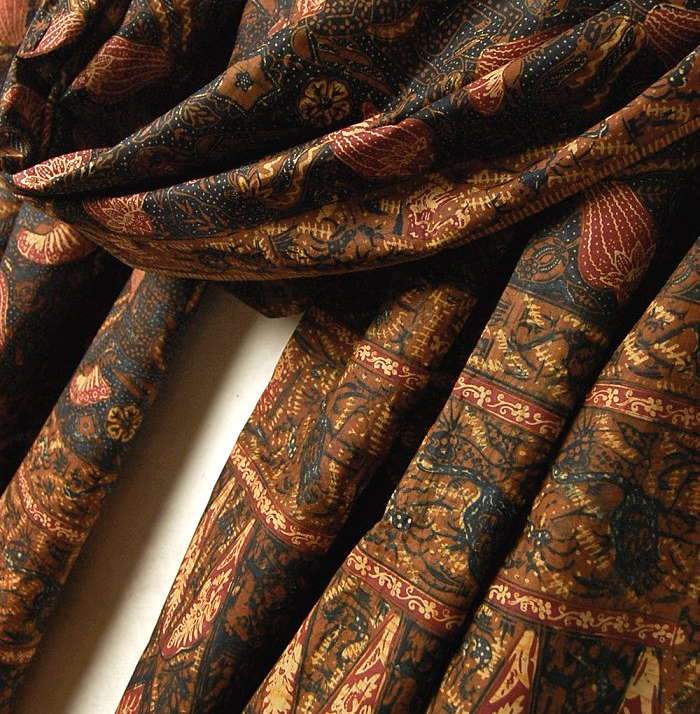 プレゼント 更紗 送料無料 ろうけつ染め インテリア インテリア 寝具 収納 コットン 壁紙 装飾フィルム アジアンなバティック インドネシア プレゼント アジアン エスニック コットン アジアン アジアの布 雑貨 ウィージャ