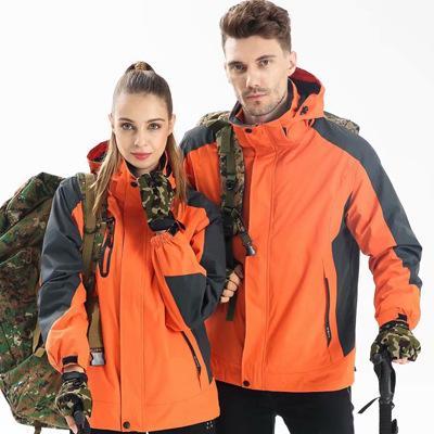 マウンテンパーカー インナー付き 登山 トレッキング ウェア レディース メンズ 大きいサイズ フリースジャケット パーカー セット｜OUKI