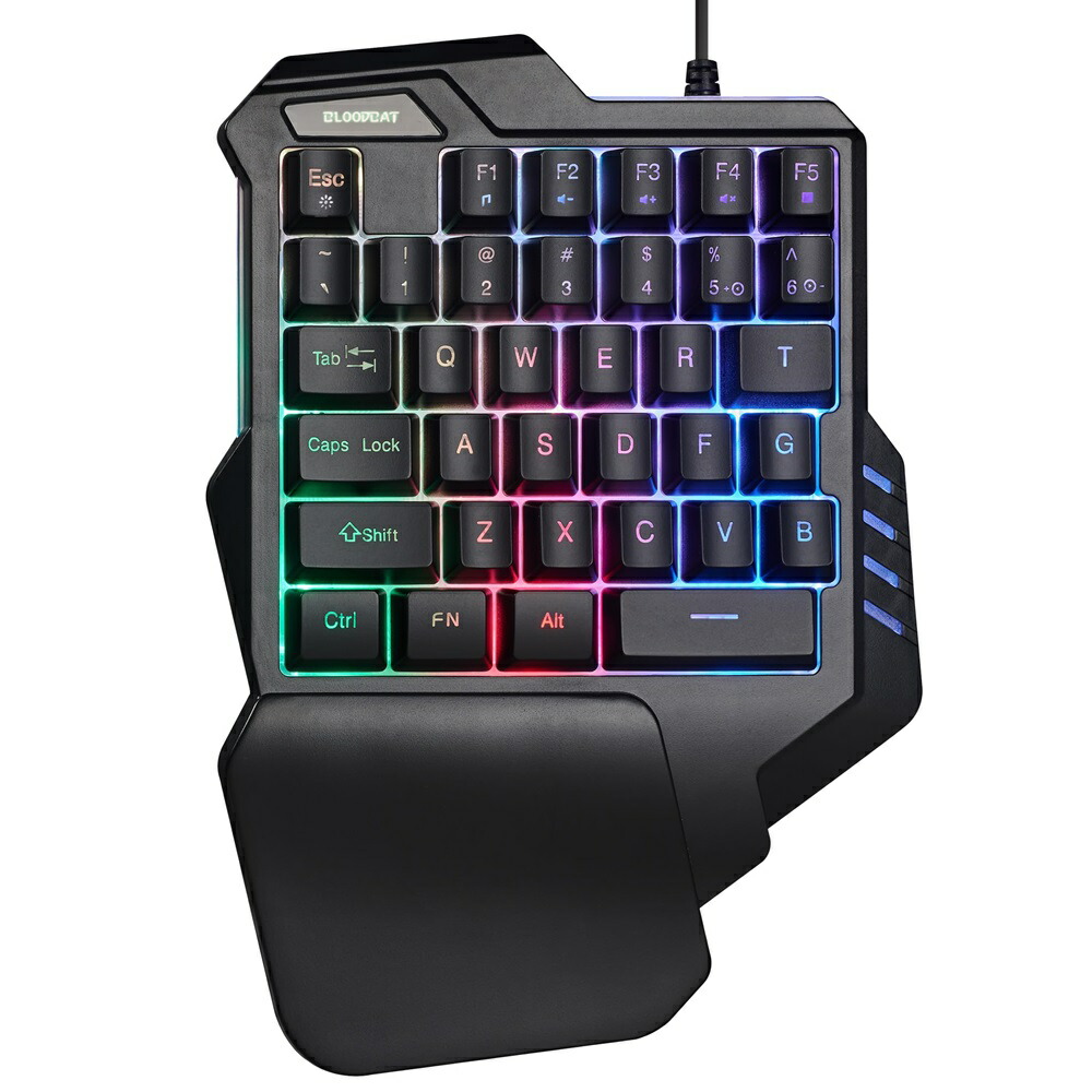 楽天市場】◇ゲーミング片手キーボードDeluxeゲーミング