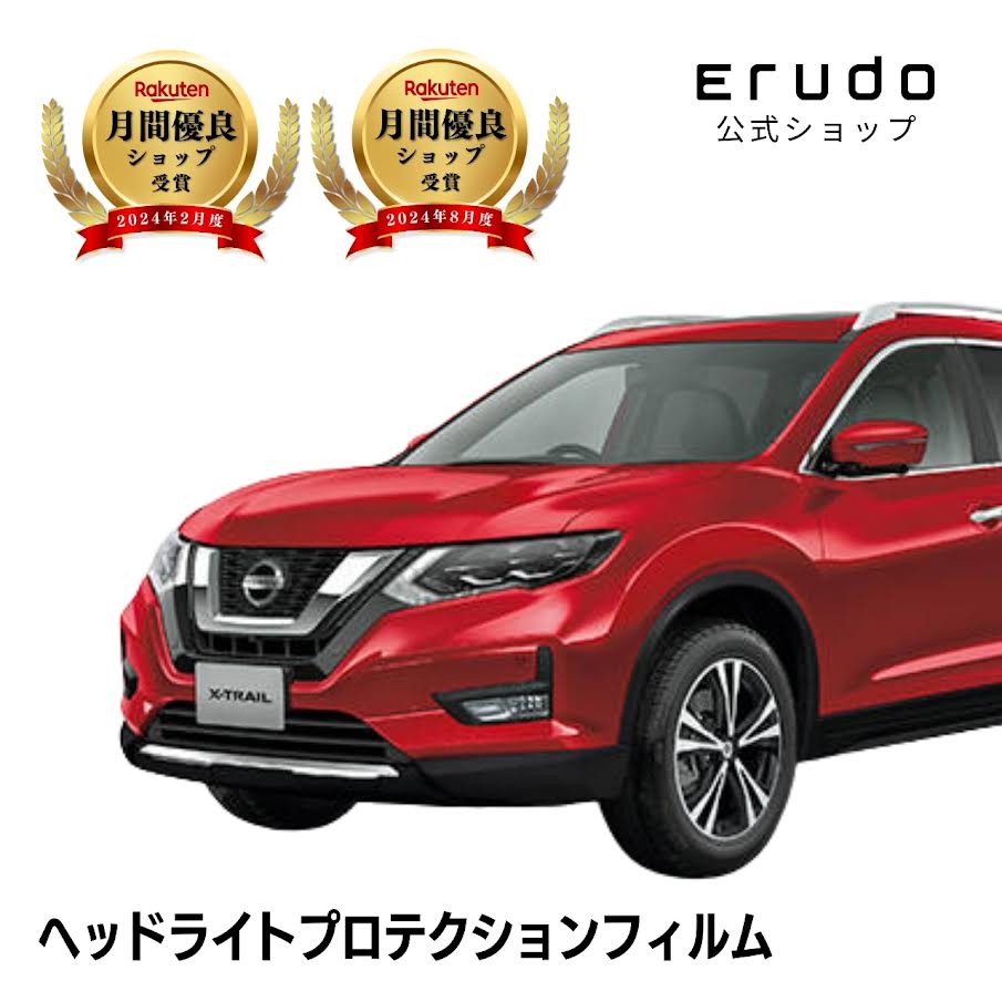 エクストレイル 日産 T32型 NT32型 年式H29.6-R4.11(T32型) ５年耐久 車種専用カット済 ヘッドライトプロテクションフィルム 選べるカラー 左右セット PPF