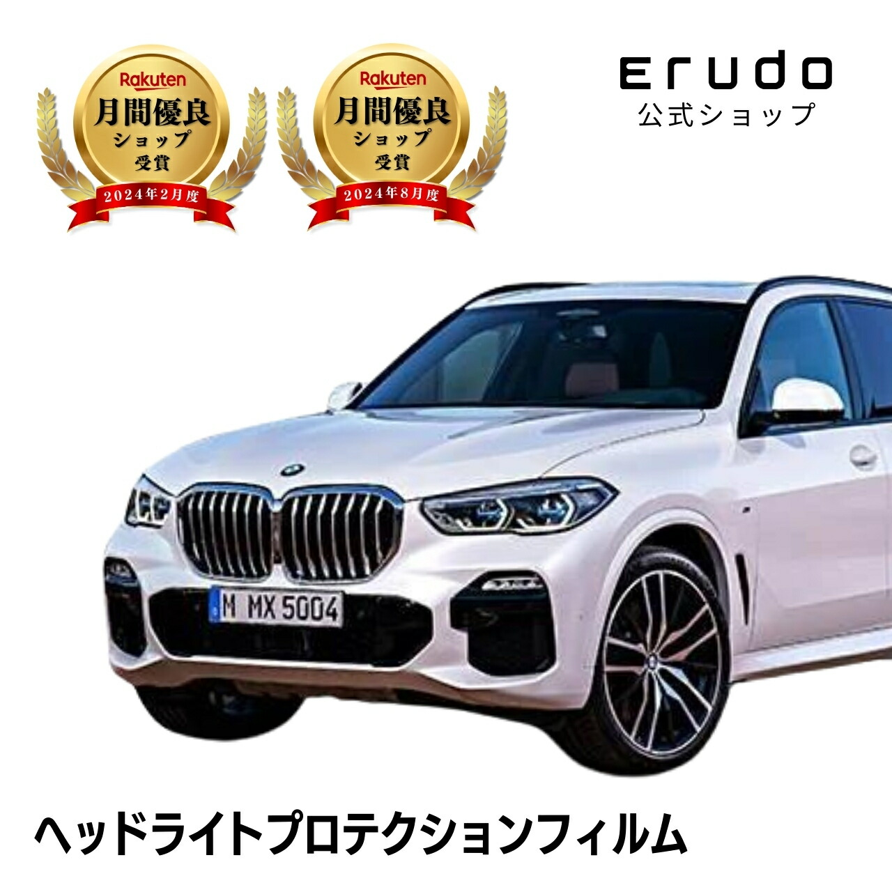 BMW X5 CV30S型 JU8230S型 JU8230A型 TA30型 JU44S型JUA44型 年式H31.2-R5.3 ５年耐久 車種専用カット済 ヘッドライトプロテクションフィルム 選べるカラー 左右セット PPF
