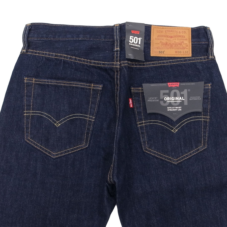 levis 501 rinse color