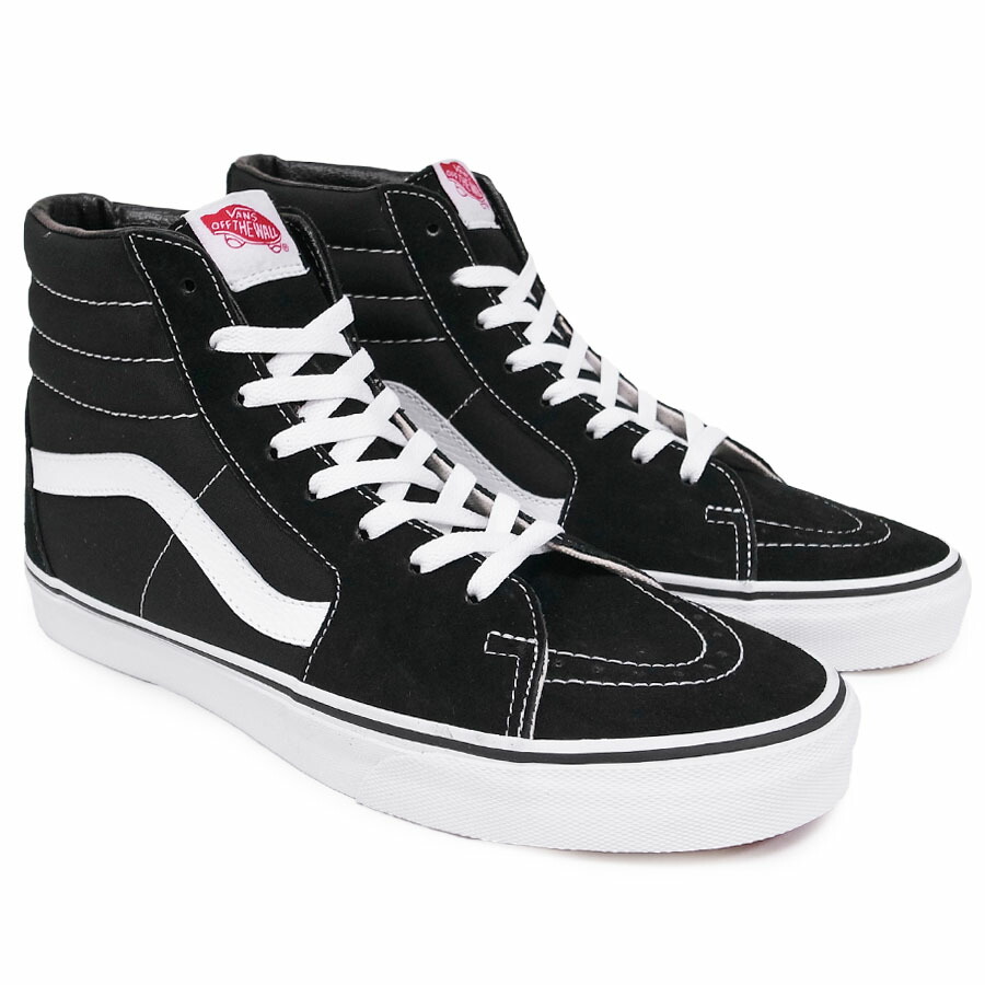 VANS バンズSK8-HI [BLACK](ヴァンズ 滑るご機嫌 HI TOP ご機嫌とっ始め メンズ スニーカー シューズ 靴 黒いこと 黒 US USA判定基準 定番 ロングセラー)