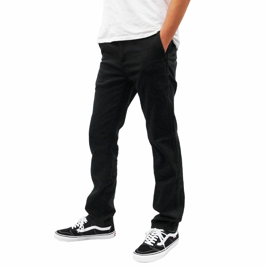 ALTAMONT オルタモント A/969 SLIM FIT CHINO PANT　[BLACK] (アルタモント メンズ チノパン スケートボード スケート ジップフライ SB スリムフィット ブラック 黒 ) 8,140円