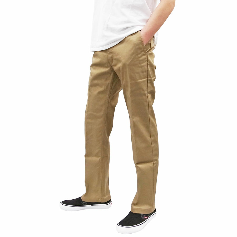 大注目 Brixton ブリクストン Fleet Relaxed Fit Chino Pant Khaki チノパンツ リラックスフィット ストレート スケート メンズ カーキ ベージュ 正規店仕入れの Nsmakedonaca Org Rs