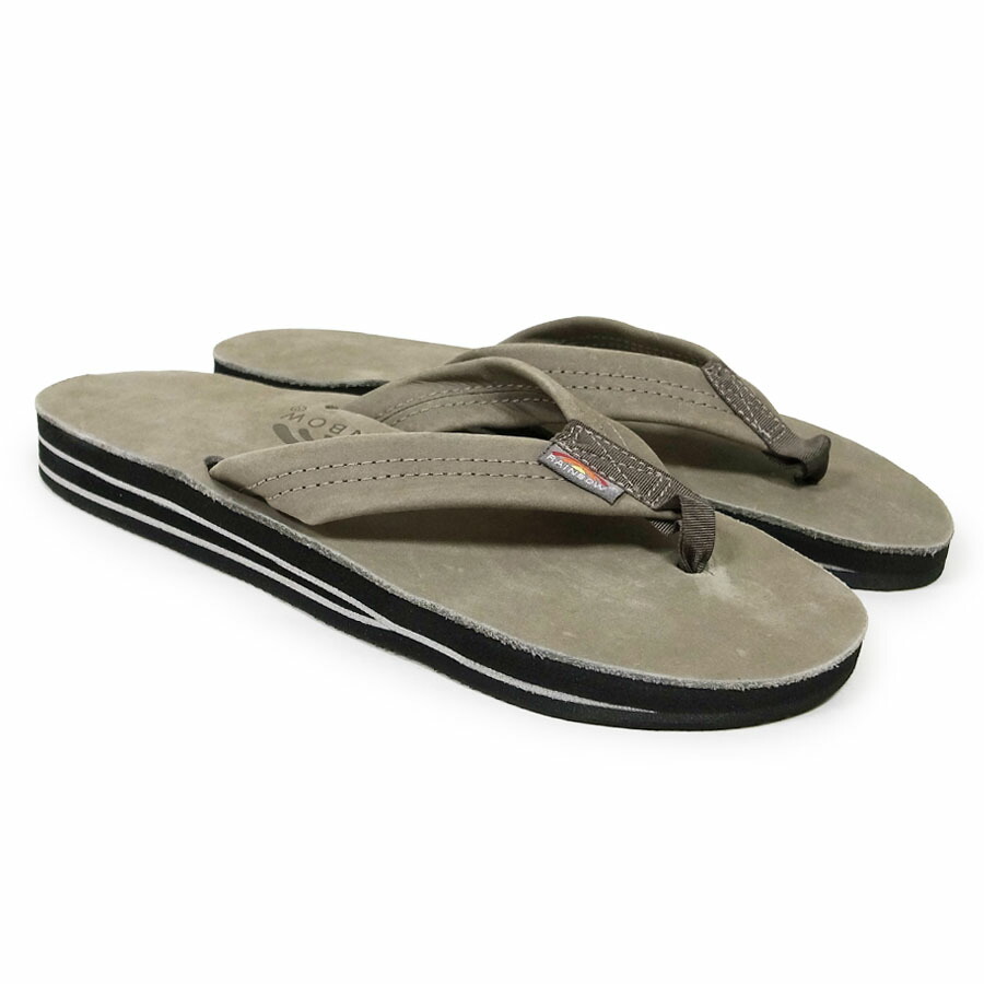 grey rainbow sandals