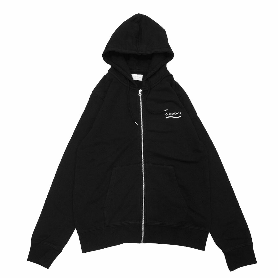 OH×DAWN オードーンNAUTICAL ZIP HOOD [BLACK](メンズ スウェットパーカー ジップアップ 流汗 黒いこと 黒) トップス-メンズファッション