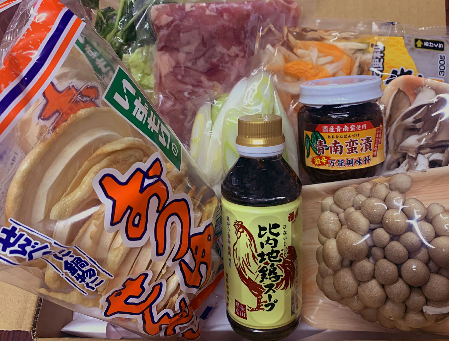 ギフトに喜ばれています　【送料無料】　大浦屋オリジナル！八戸名物「せんべい汁」セット　たっぷり４～5人前