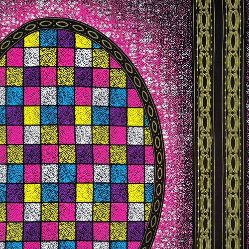 アフリカ　工芸品　布 楽天市場】アフリカンプリント 布 生地 50cm単位 AP-13374