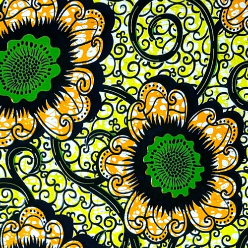 楽天市場】アフリカンプリント 布 生地 50cm単位 AP-13488 不思議植物