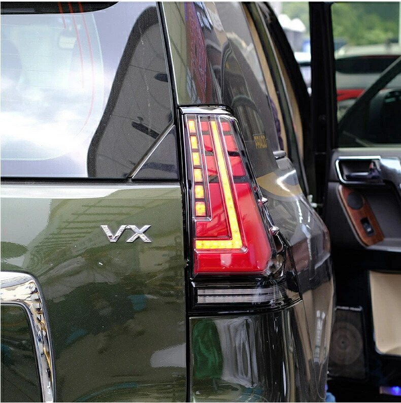 新作☆LEDテールランプ 流れるウィンカー ランドクルーザープラド150