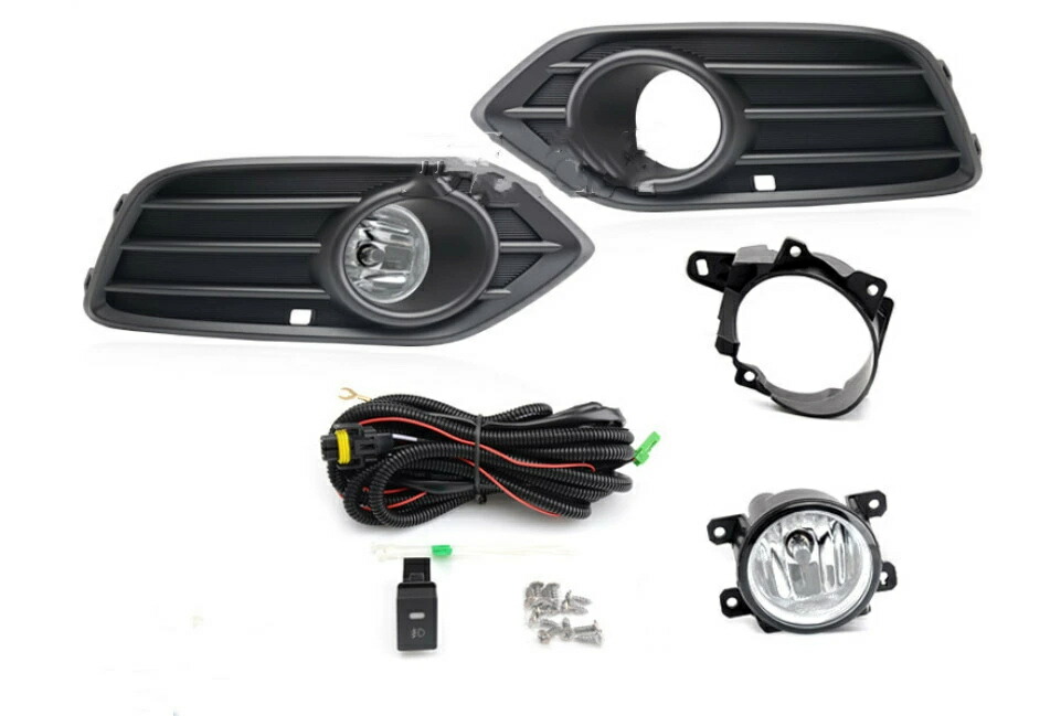 新品 高品質 フォグランプセット【ホンダ VEZEL ハイブリッド ヴェゼル RU系 後期型 】専用 後付け カバー 外装 フルキット カスタム
