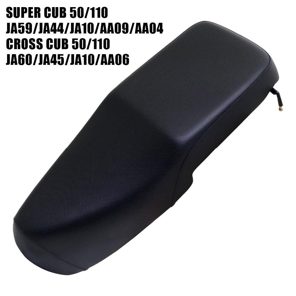 ホンダ スーパーカブ クロスカブ シート ダブルシート W-330-D 黒 ブラック JA59 JA60 JA44 AA09 JA10 AA04 JA45 AA06 カブ カスタムシート カスタムパーツ ドレスアップ 外装 パーツ おしゃれ