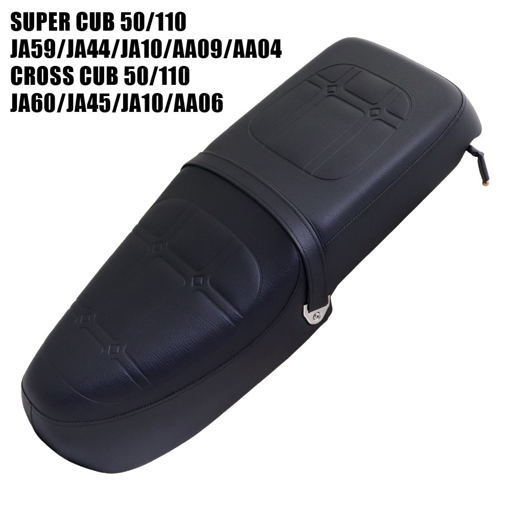 キジマ　ダブルシート　ja59 スーパーカブ110 キジマ ダブルシート(スーパーカブ110)(ブラック): 純正